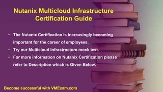 Nutanix NCP MCI Exam How To Prepare PPT