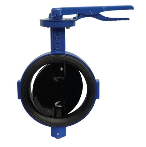 Ci096 Cast Iron Butterfly Valve Pn 25 Wafer Type Leader Valves Limited