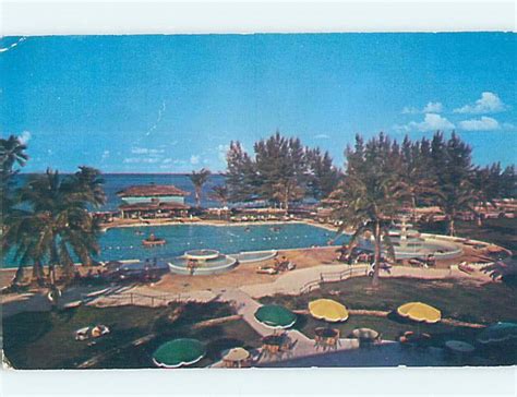 Pre 1980 SWIMMING POOL AT HOTEL West End Grand Bahama Island Bahamas