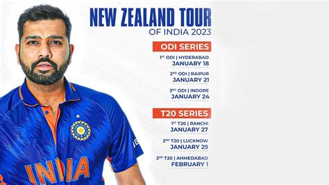 New Zealand Tour Of India Fixtures Schedule Squads Timings And