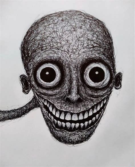 Pin On Patch Et Linges In Scary Drawings Scary Art Creepy Art