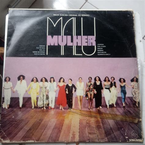 Disco LP Trilha Sonora Original Do Seriado Malu Mulher Simone Elis