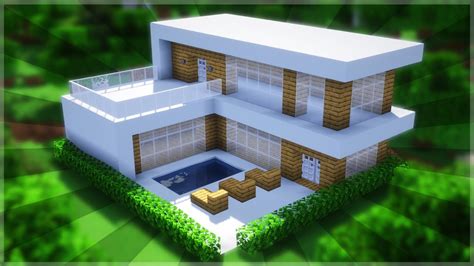 Minecraft House Tutorial 19 Easy How To Build A House In Minecraft Youtube