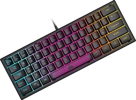 Ziyou Lang K Percent Gaming Keyboard Compact Rgb Chroma Backlit