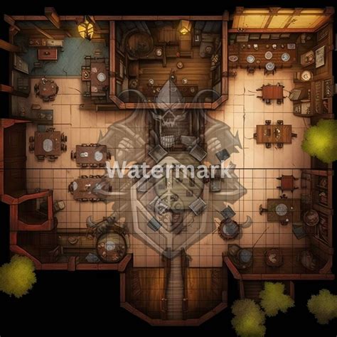 Dnd Tavern Battle Map Bundle D D Digital Battlemaps Dungeons And