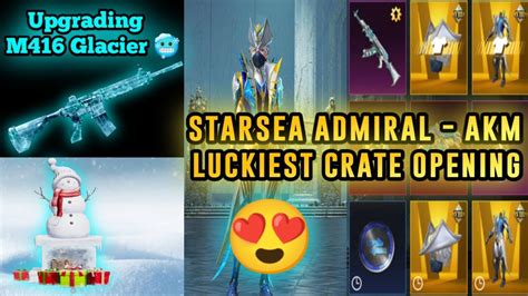 Starsea Admiral Akm Luckiest Crate Opening Upgrading M Glacier