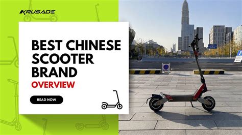 Best Chinese Scooter Brand Krusade Scooters