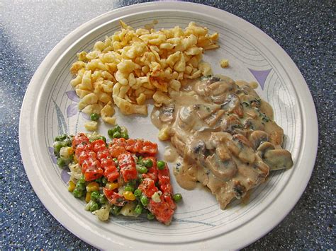 Champignon Rahm Schnitzel Von Sonja Chefkoch De