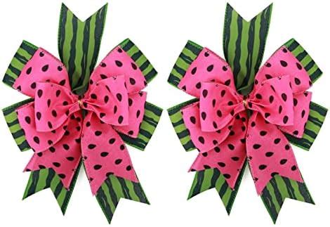 Amazon Hying Large Summer Bows For Wreath Summer Wreath Bows