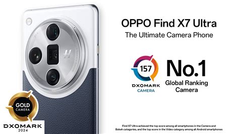 OPPO Find X7 Ultra ขนแทนอนดบหนงของกลองสมารตโฟนโดย DXOMARK