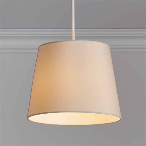 Wilko 22cm Cream Tapered Shade Wilko