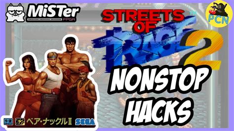 Street Of Rage 2 Hacks Only MiSTer DE10 NANO FPGA SEGA Megadrive