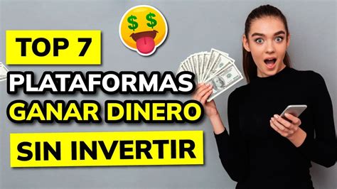 TOP 7 Mejores PLATAFORMAS Para GANAR DINERO SIN INVERTIR En 2024