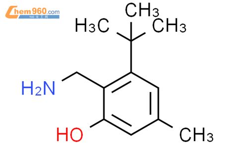 639069 92 4 Phenol 2 aminomethyl 3 1 1 dimethylethyl 5 methyl CAS号