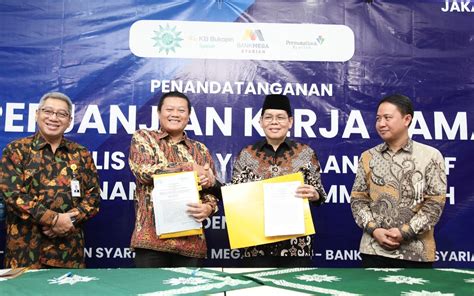 Kb Bukopin Syariah Jalin Kerja Sama Dengan Majelis Pendayagunaan Wakaf