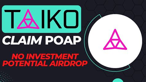 Taiko Alpha Testnet Claim Poap No Investment Potential Airdrop