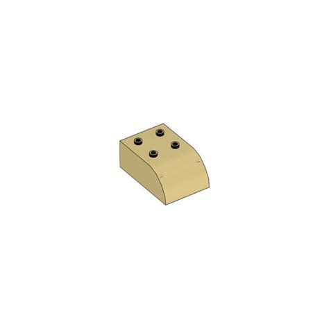 Duplo Tan Brick 2 X 3 With Curved Top 2302 Brick Owl LEGO Marketplace