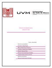 A 5 PI1 EQ pdf PROYECTO INTEGRADOR ETAPA 1 ANÁLISIS DE CASO Fecha 03