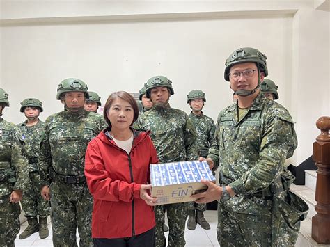 周春米視察沿海地區抽水站 感謝國軍支援防災