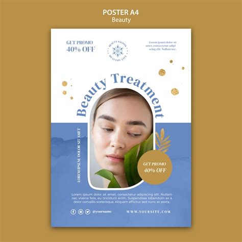 Beauty Clinic Poster Psd 13000 High Quality Free Psd Templates For