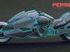 3D Model Lowpoly Military Motorcycle Perseus Bike VR AR Low Poly