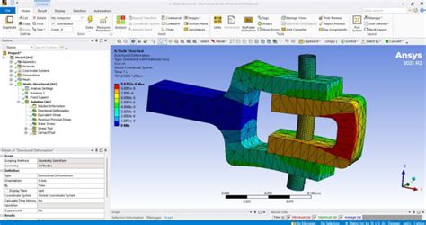 Do Cfd Fea Structural Analysis And Mechanical Simulation In Ansys