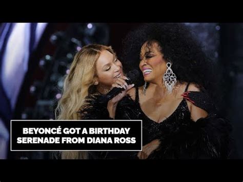 Beyoncé got a birthday serenade from Diana Ross YouTube