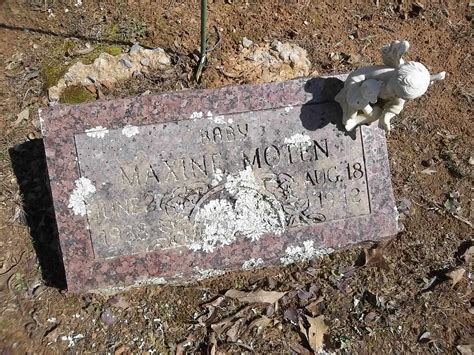 Maxine Moten M Morial Find A Grave