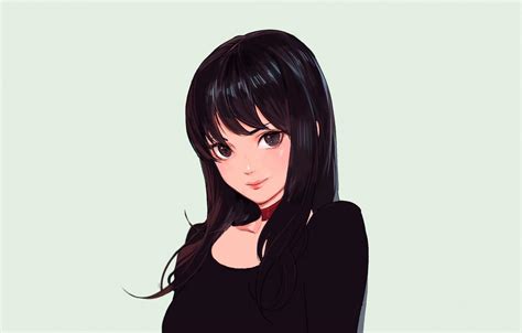 Anime Girl Hair Black Wallpapers Wallpaper Cave | The Best Porn Website