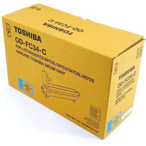 Original Toshiba OD FC34C Cyan Drum Unit 6A000001578 Toshiba E