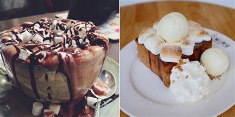 Cafés In Klang Valley With Marshmallow Desserts Waffles And Hot Chocolate