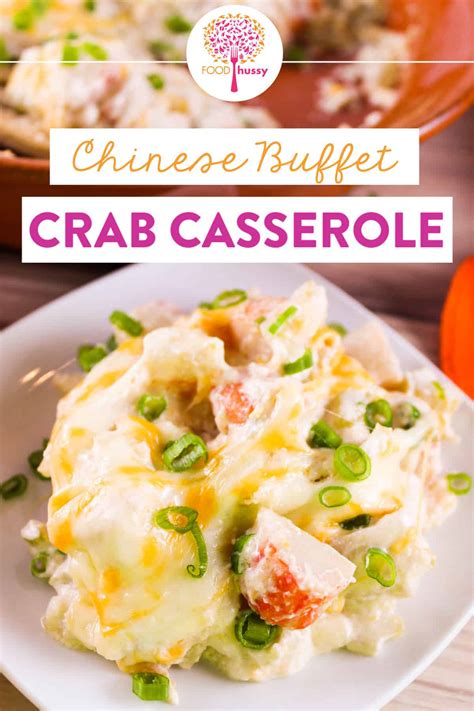 Chinese Buffet Crab Casserole - The Food Hussy