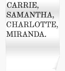 Sex And The City Posters Redbubble