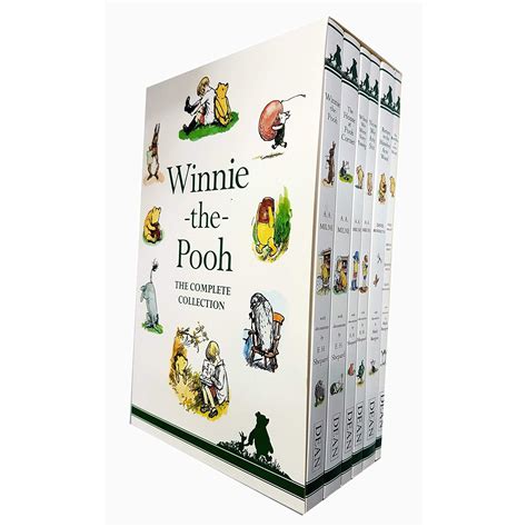 Winnie-the-Pooh The Complete Fiction Collection 6 Books Box Set | The ...