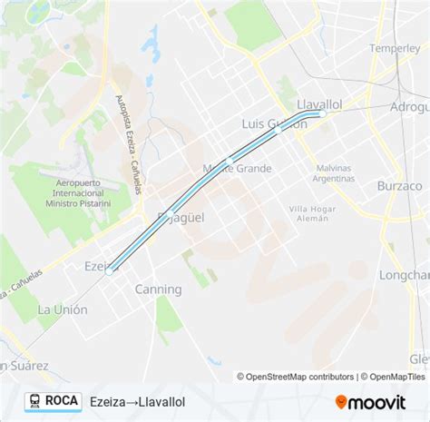 Ruta Roca Horarios Paradas Y Mapas EzeizaLlavallol Actualizado