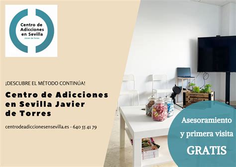 1ª cita GRATIS en el Centro de Adicciones en Sevilla Javier de Torres