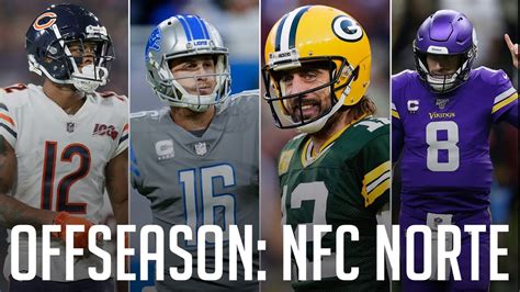 NECESIDADES OFFSEASON 2022 NFC Norte Bears Lions Packers Vikings