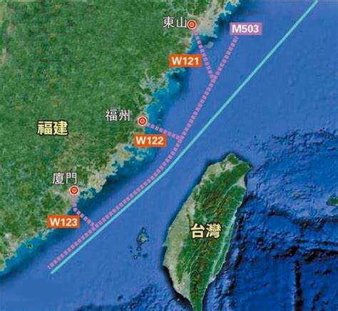 中国东南海上m503航线北上及衔接线启用 避开台湾相关航线 航空要闻 航空圈——航空信息、大数据平台