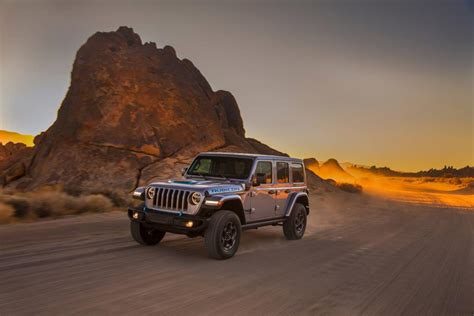 Jeep Offroad Capability Meets Electrification And Openair Freedom