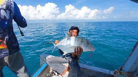 Mancing Di Spot Angker Banjir Tarikan Tenggiri Dan Diamond Trevaly