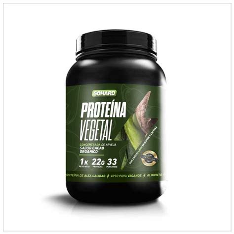 Proteína Vegana Vegetal Concentrada de arveja GOHARD BODYSPORT CHILE