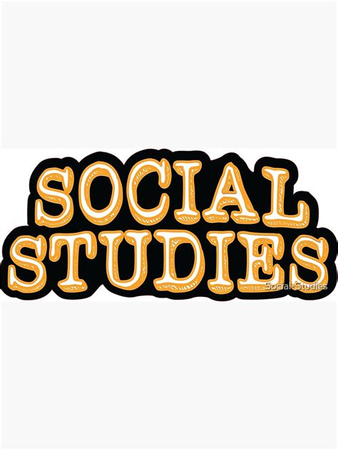 "Social Studies Logo" Poster by Social-Studies | Redbubble