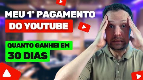 MOSTREI MEU PRIMEIRO PAGAMENTO DO YOUTUBE QUANTO GANHA UM YOUTUBER