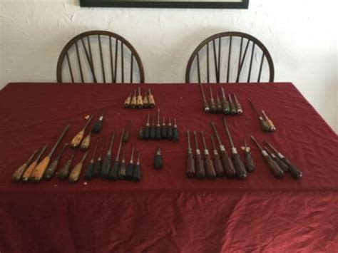 45 Vintage Screwdriver Lot Set Huge Rare Stanley Hurwood Skg Proto