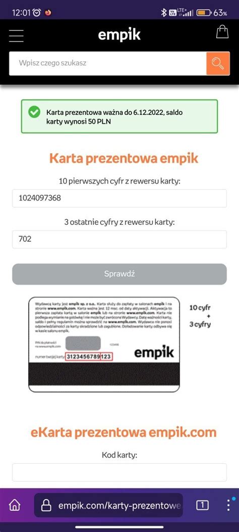 Empik Karta Podarunkowa Z Wielo Ka Kup Teraz Na Allegro Lokalnie