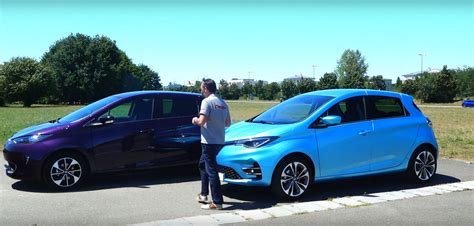 2020 Renault Zoe Gets Video Comparison With First Generation ...