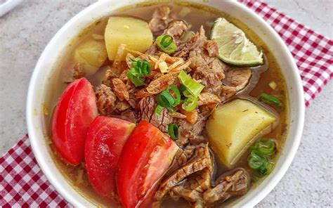 Resep Soto Daging Bening Yang Enak Bikin Makan Makin Lahap Okezone