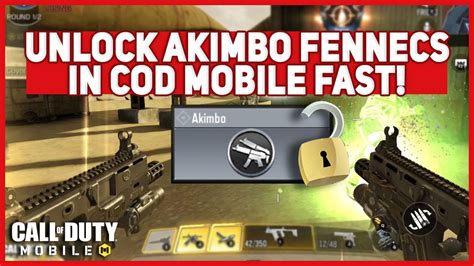 The Quickest Way To Unlock Akimbo Fennecs In Cod Mobile Youtube