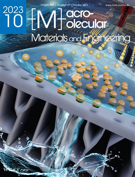 Macromolecular Materials and Engineering front cover 바이오 메디컬 콘텐츠 제작