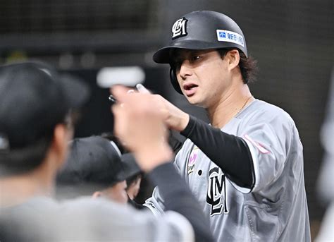 【ロッテ】藤岡裕大4月28日以来の打点で先制「チャンスだったので、なんとか食らいついた」 プロ野球写真ニュース 日刊スポーツ